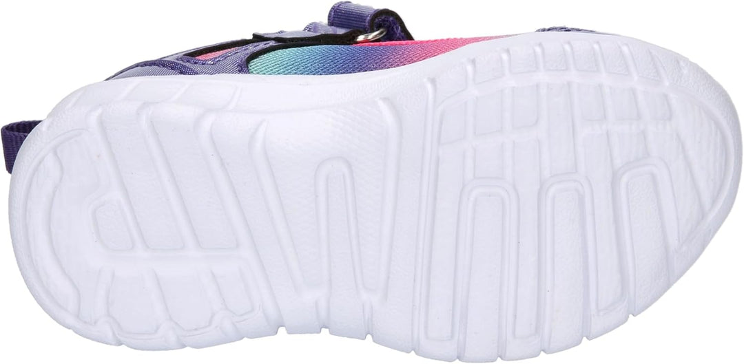 Lico Mädchen Curly V Lauflernschuhe 27 EU Rosa Lila Türkis, 27 EU Rosa Lila Türkis