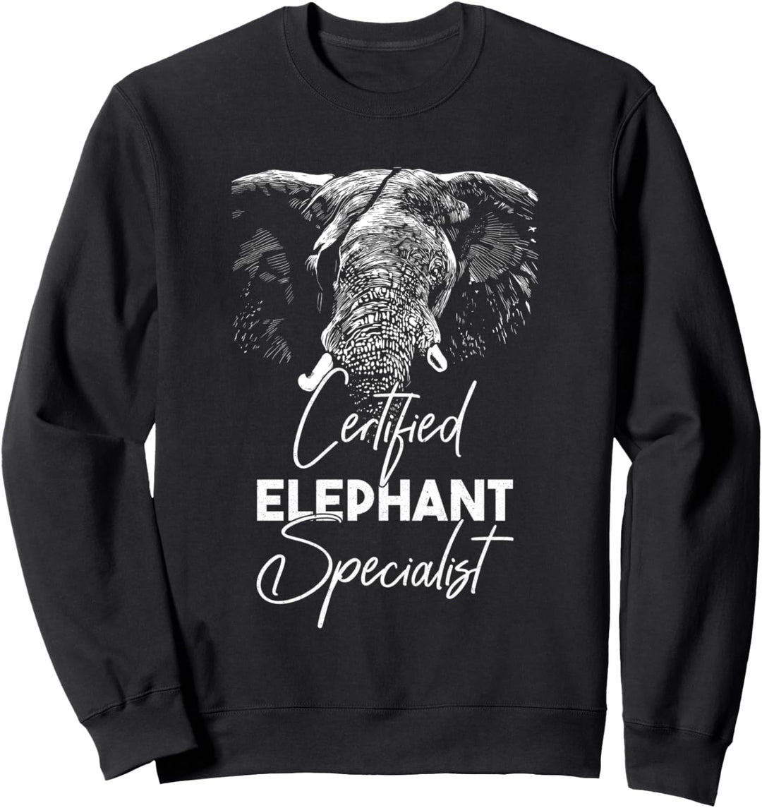 Certified Elephant Specialist Sweatshirt
