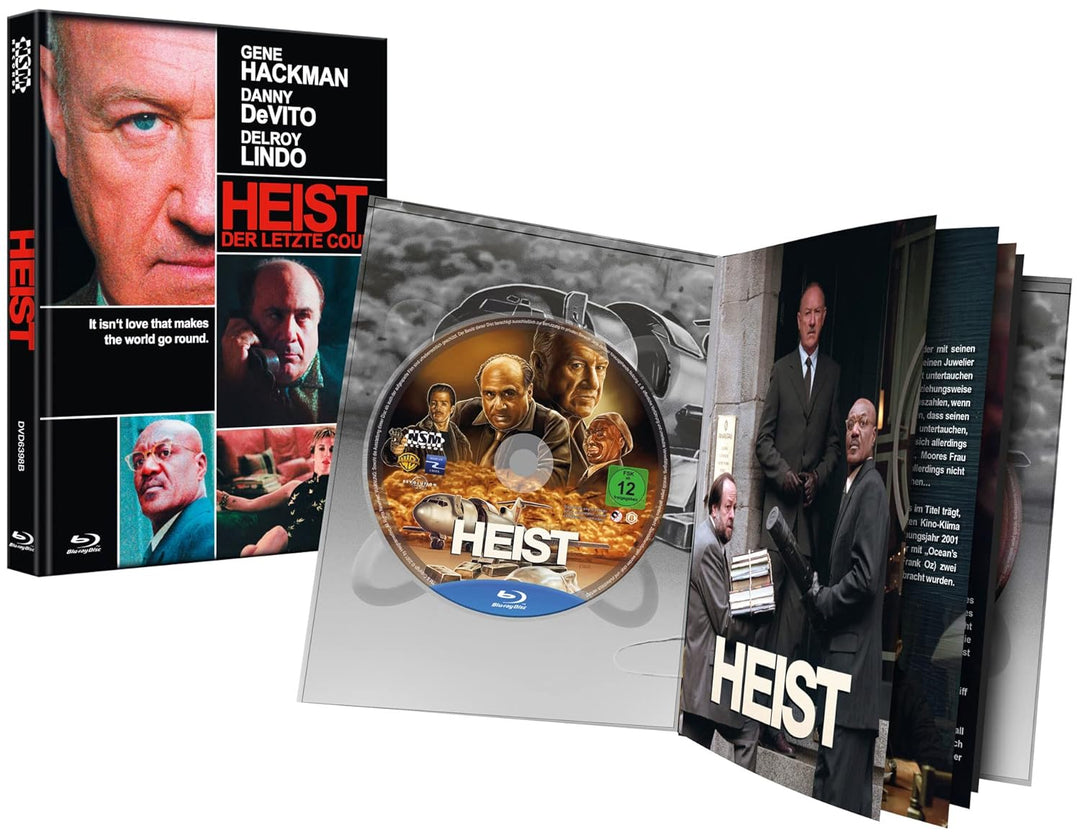 Heist - Der letzte Coup [Blu-Ray+DVD] - uncut - limitiertes Mediabook Cover B, Blu-ray