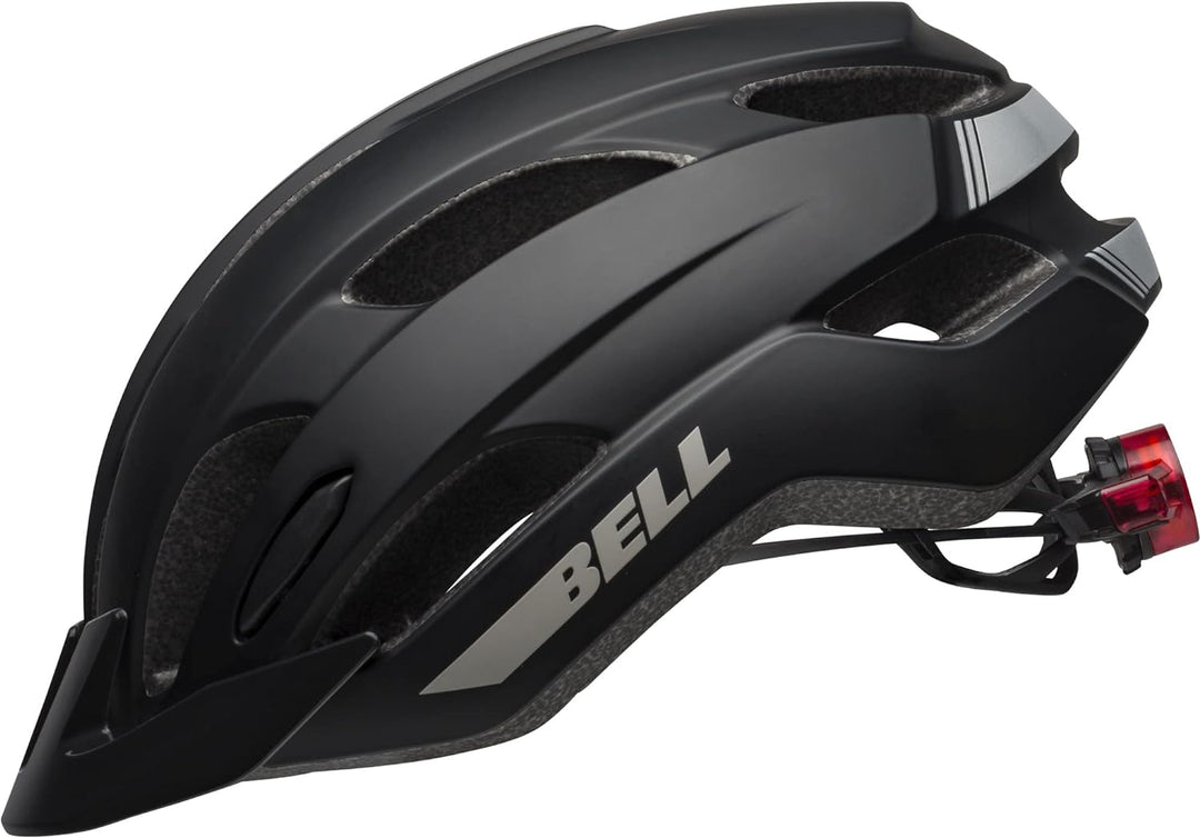 BELL Herren Trace Led Fahrradhelme L Matte Black, L Matte Black