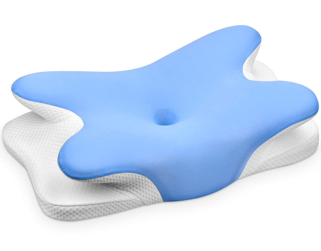 Ehomfory Memory Foam Kissen, Nackenstützkissen Ergonomisches Seitenschläferkissen Nackenkissen Kopfk