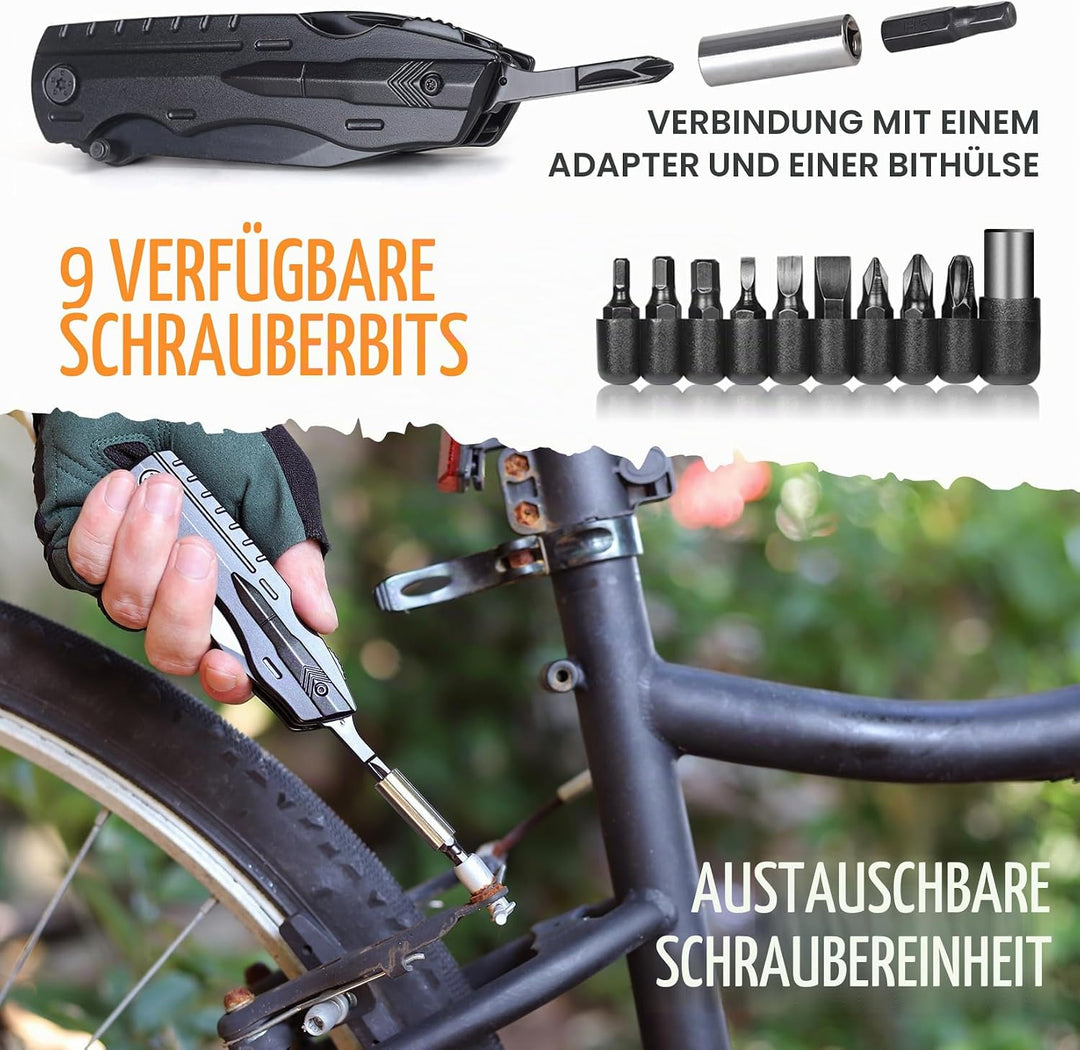 Geschenke für Männer Er Papa, Weihnachtsgeschenke für Männer, Outdoor Multitool Geschenke für Männer
