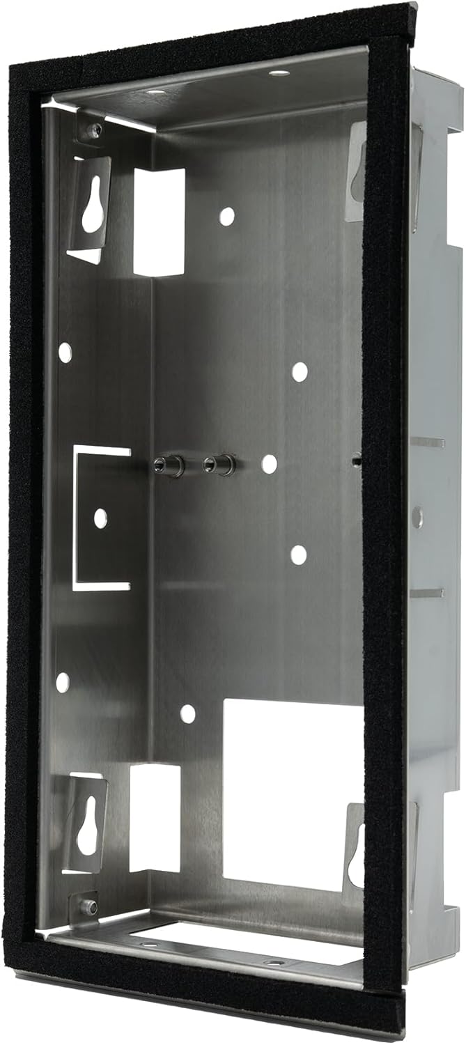 DoorBird D2101V Unterputz Montagerückgehäuse, Edelstahl V2A | Gehäuse für Video-Türsprechanlage