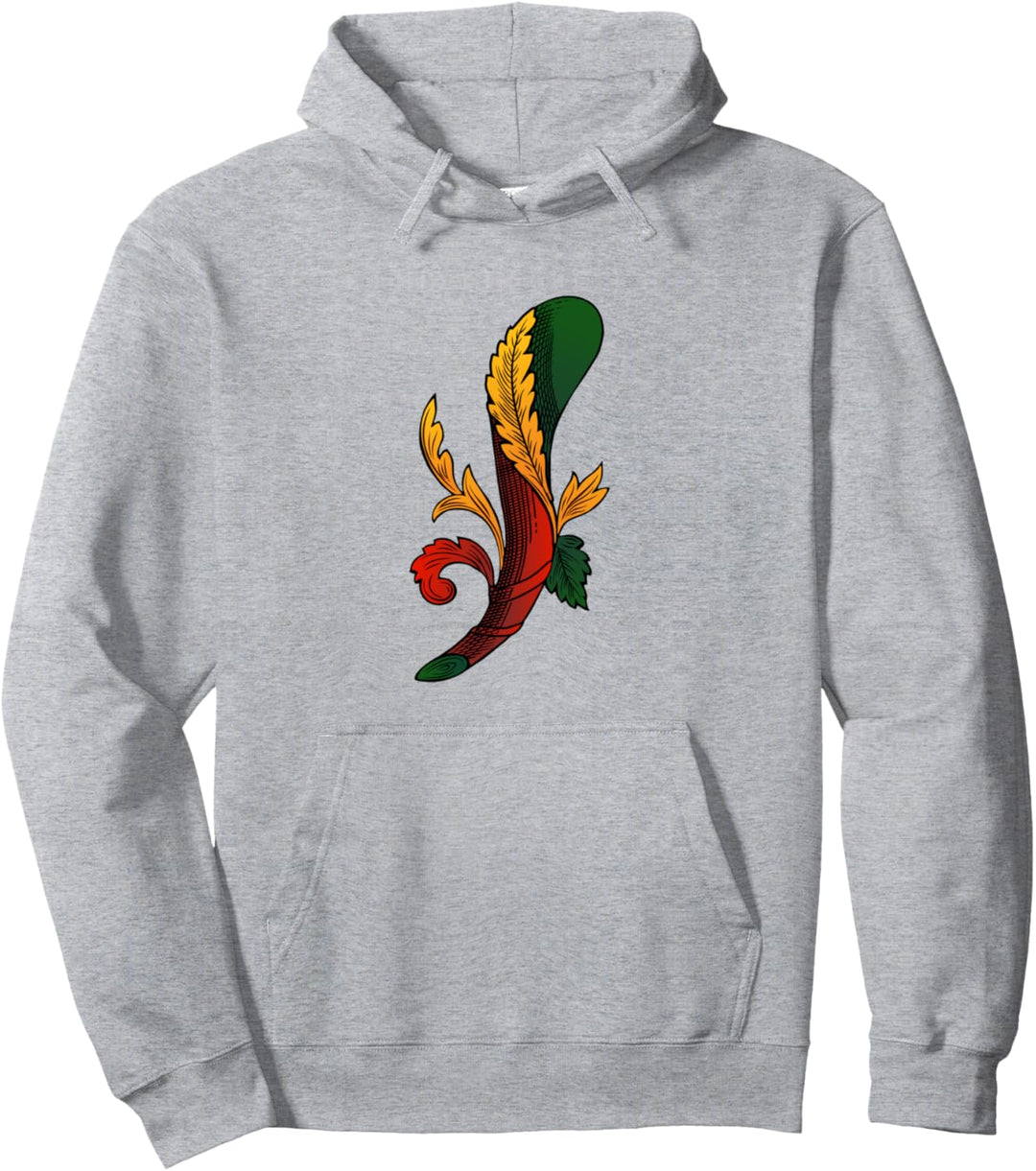 Briscola Card Asso di Bastoni Pullover Hoodie