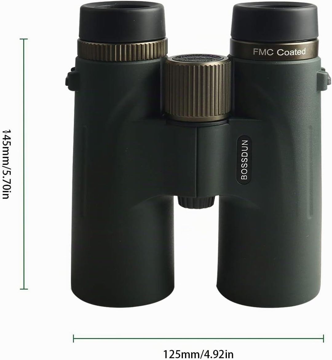 Fernglas,12x42 Hd Feldstecher Ferngläser,wasserdichtes Hochleistungsfernglas Mit Nachtsicht Bei Schl