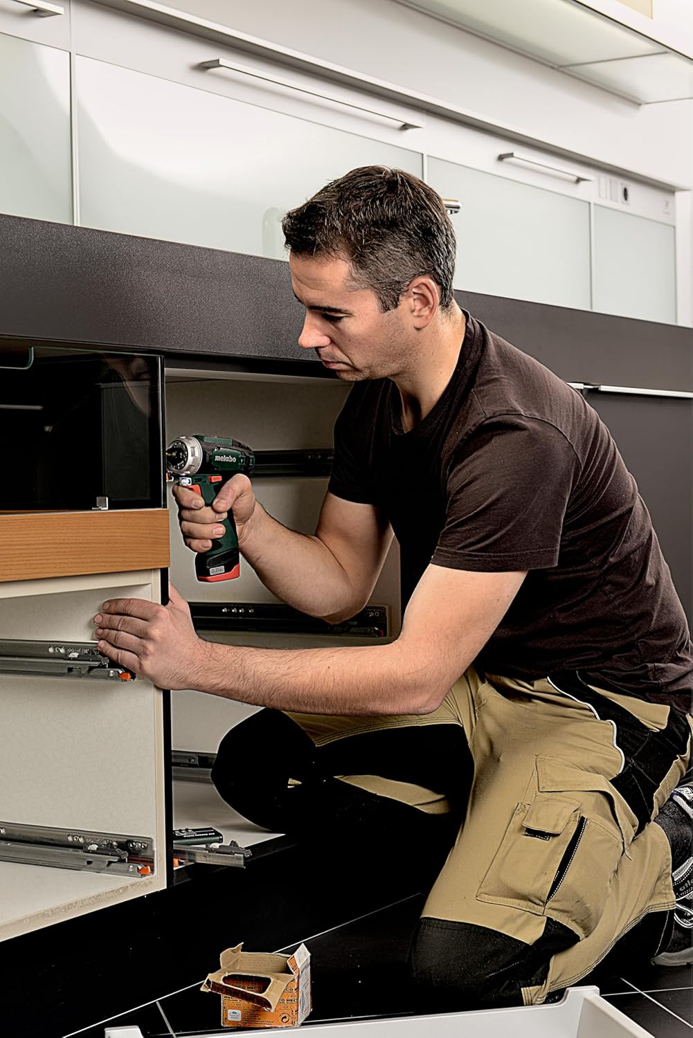 Metabo PowerMaxx BS Basic Akku-Bohrschrauber 12V 2x Li-Ion- Ladegerät LC 12- Kunststoffkoffer - 6009