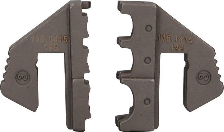 KS Tools 115.1415 Paar Crimp-Einsätze für isolierte Kabelschuhe, Ø 0,5-6 mm