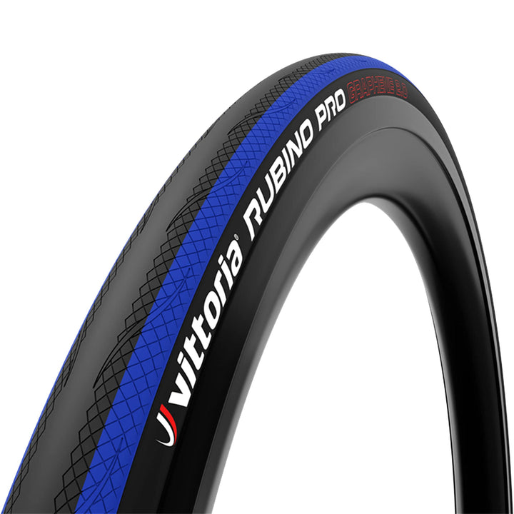Vittoria Rubino Pro Faltreifen 700 x 25c Schwarz / Blau / Schwarz, 700 x 25c Schwarz / Blau / Schwar