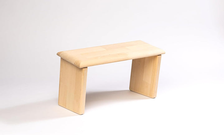 Generisch Meditationsbank - verschiedenen Höhen - Buche und Birke - handgefertigt Birke 42x16x23/21c