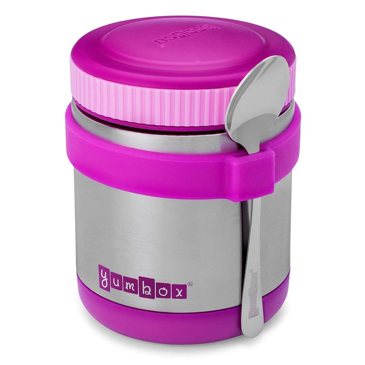 Yumbox Zuppa Thermobehälter Set, 420ml inkl. Löffel - Edelstahl Isolierbehälter, Speisebehälter für