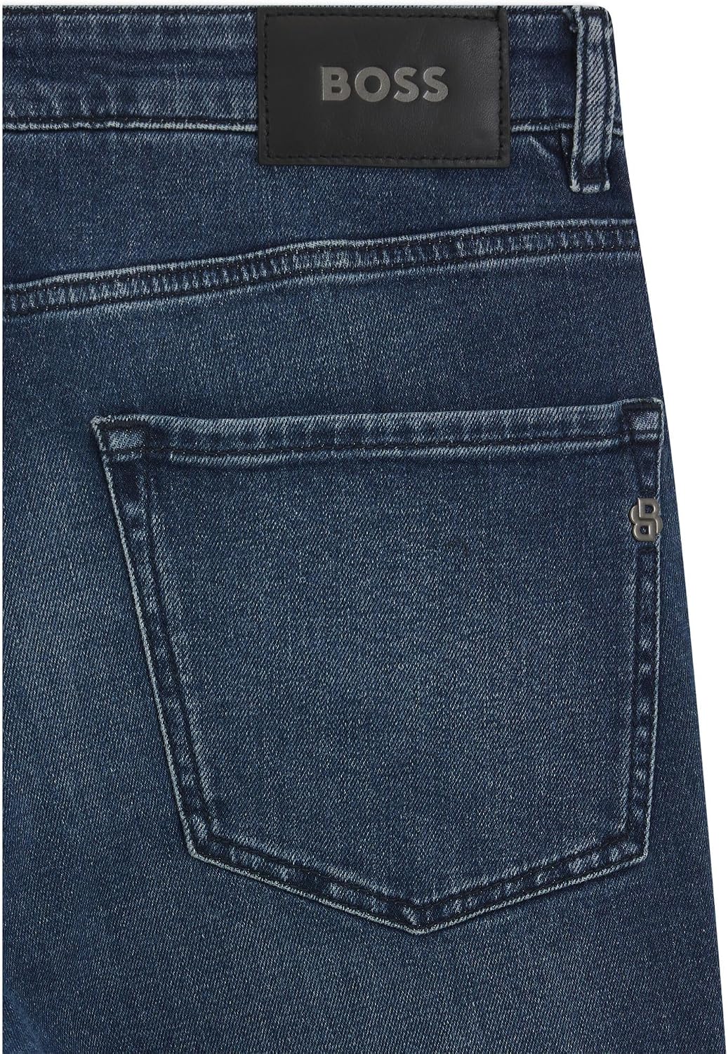 BOSS Herren H-Re.Maine Blaue Maine Regular-Fit Jeans aus bequemem Stretch-Denim 29W / 34L Blau, 29W