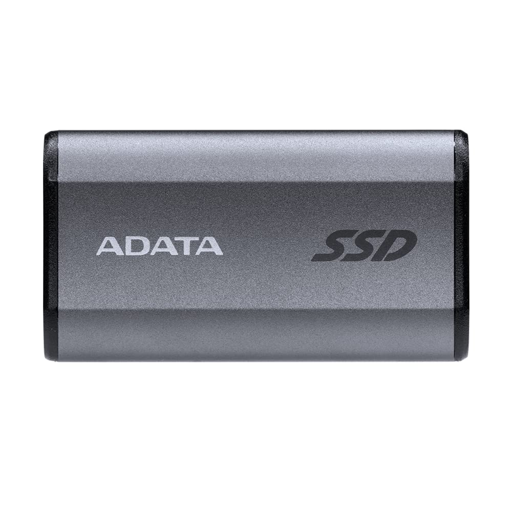 ADATA SE880 512 GB SSD, grau, USB-C 3.2 Gen 2x2 (20 Gbit/s) 500GB, 500GB