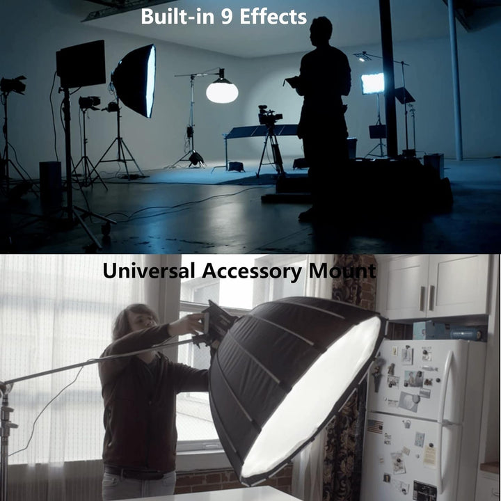Aputure Amaran 100X LED-Videoleuchte 130 W Bi-Color 2700 K-6500 K App-Steuerung mit Bowens-Halterung