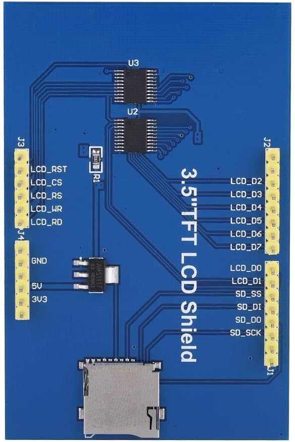 TOPINCN 3,5 Zoll TFT LCD Bildschirm Modul 480x320 Auflösung HD Unterstützung für MEGA 2560 Board DIY