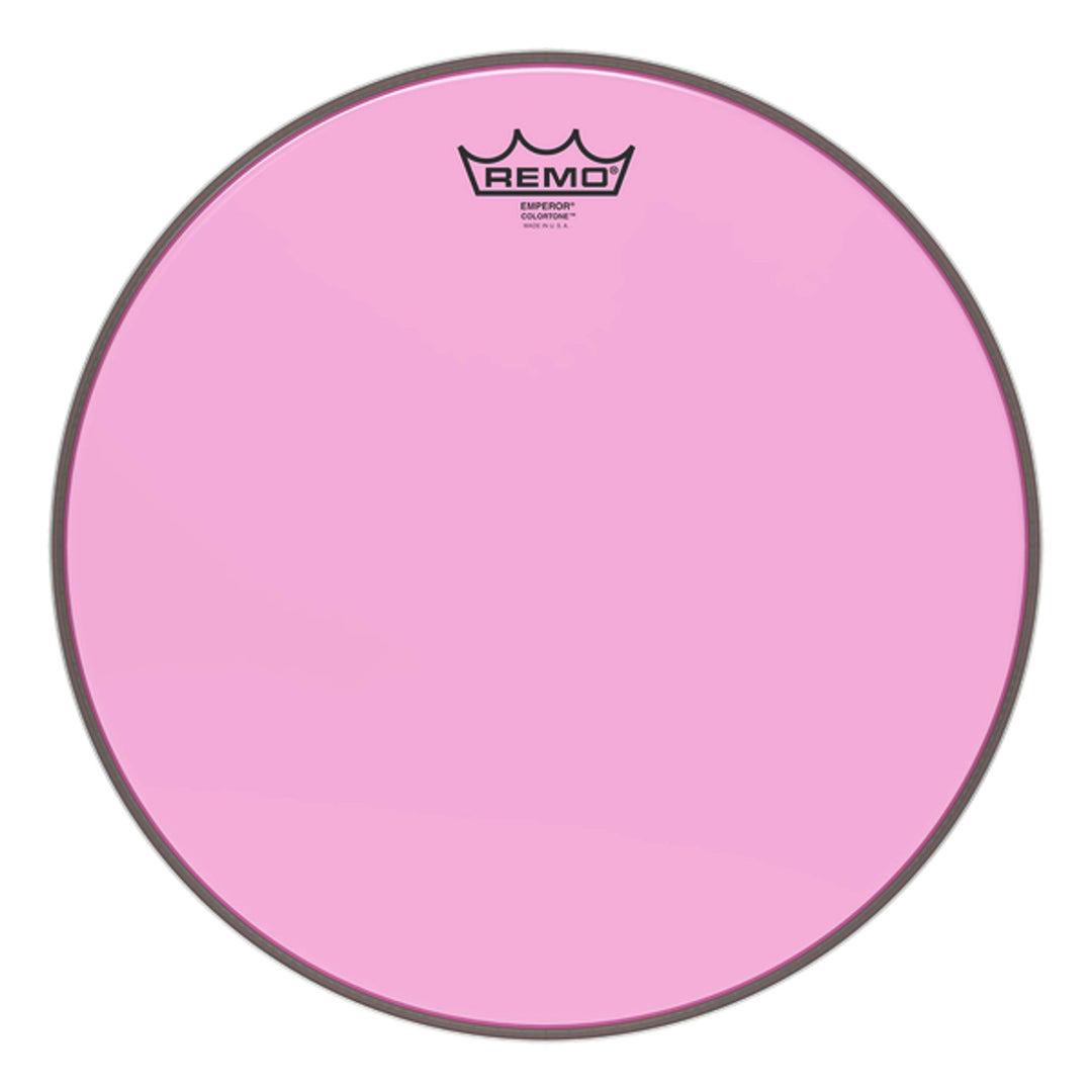 Remo Schlagzeugfell Colortone Emperor Clear Pink – 16" – BE-0316-CT-PK, 16"