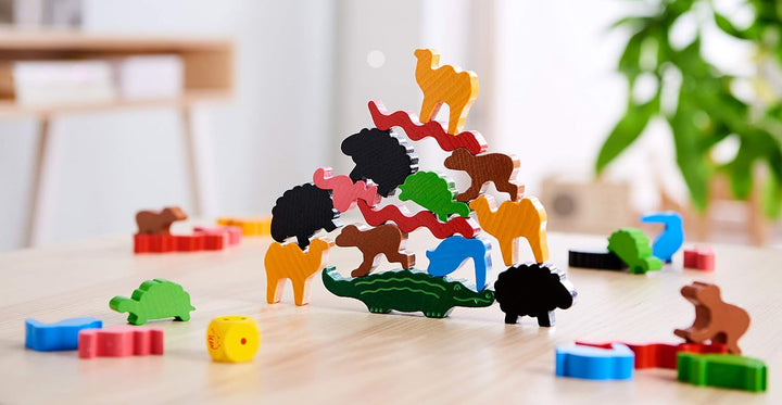 HABA- Tier-Pyramide - Gesellschaftsspiel, 305521