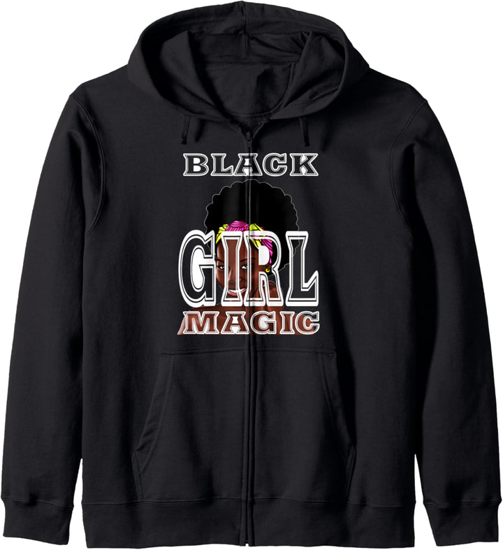 Oheneba: Melanin Black Girl Magic Kapuzenjacke