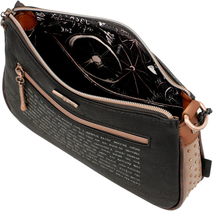 Anekke Shoen Black Umhängetasche 24 cm