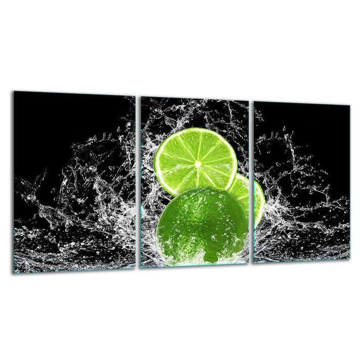 TMK ArtDeko Herdabdeckplatte 3 Teilig 3x30x52 cm - Spritzschutz Herdabdeckung – Herdschutz aus Siche