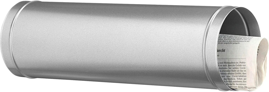Burg-Wächter Zeitungsrolle, Briefkastenergänzung, A4 Einwurf-Format, News 5800 Si, Silber, Silber