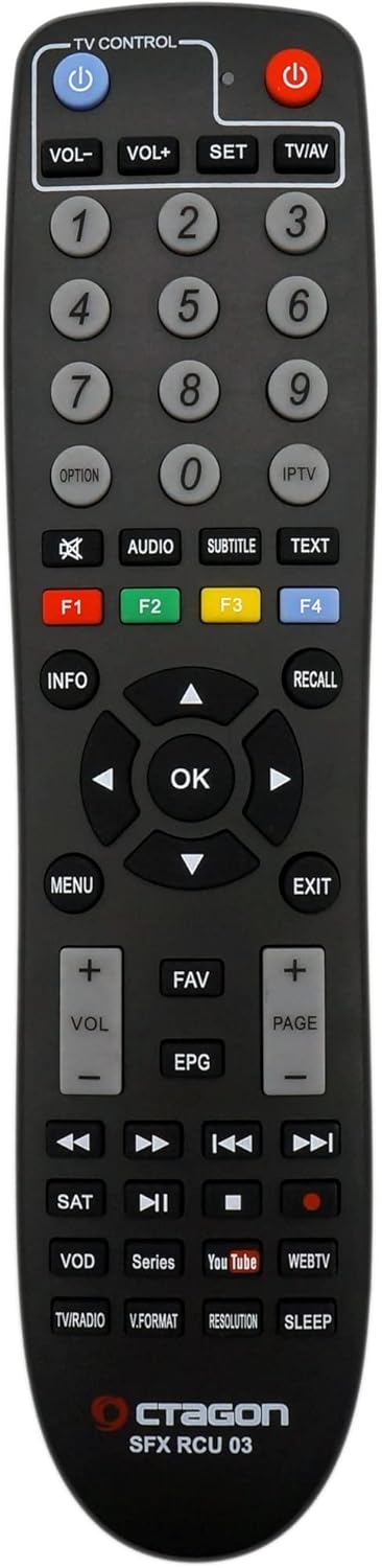 Octagon SFX6008 IP Full-HD H.265 HEVC, E2 Linux Set-Top Box & Smart Internet TV Receiver, Sat to IP