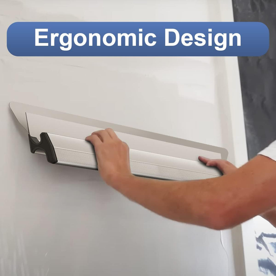 Flächenspachtel Set im Koffer mit Ergonomischem Griff, Spachtel Werkzeug (300mm + 500mm +800mm) und