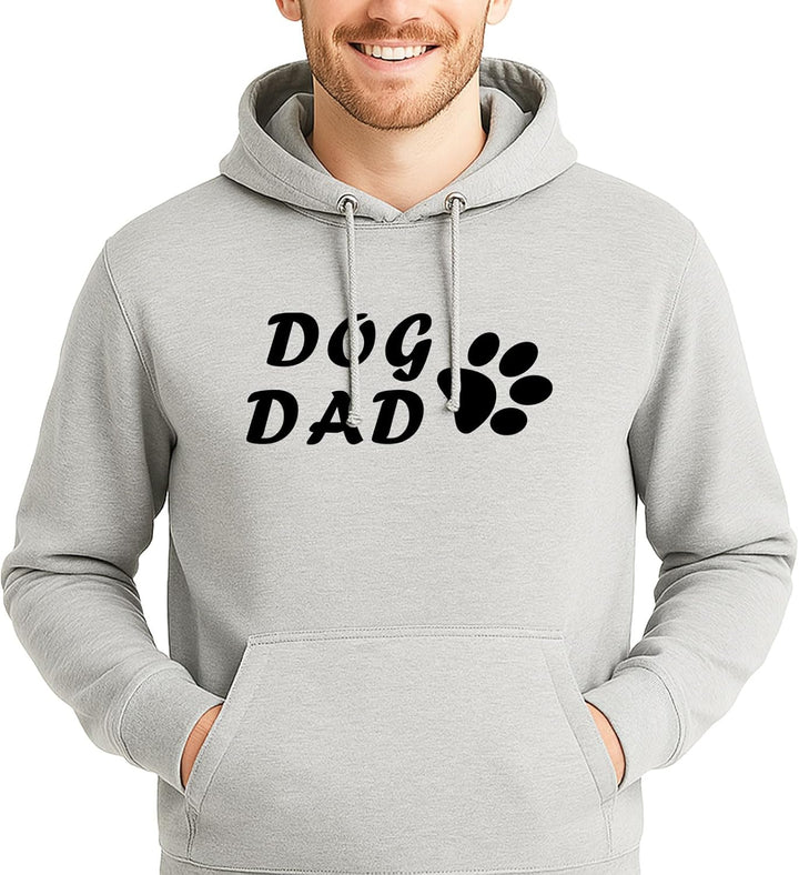 huuraa Unisex Hoodie Dog Dad Tapse Pullover Vegan Grösse XXL Heather Grey mit Motiv für alle Hundeme