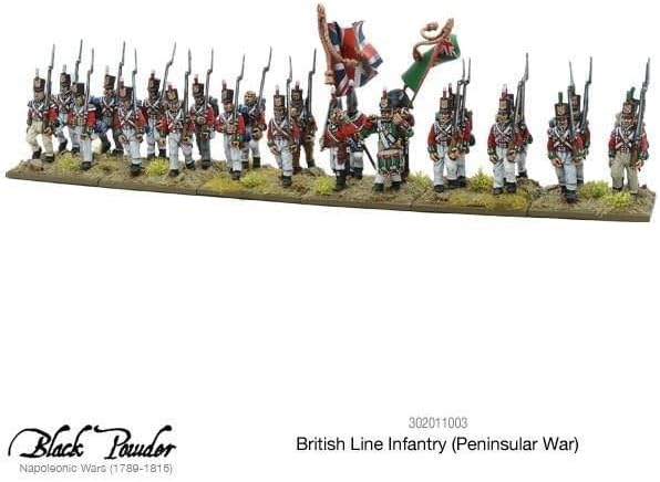 Peninsular War British Line Infantry - Black Powder