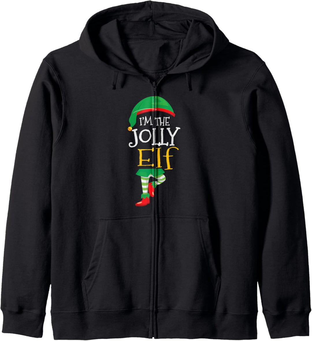 I'm the Jolly Elf for a Jolly Santa's Helper Kapuzenjacke