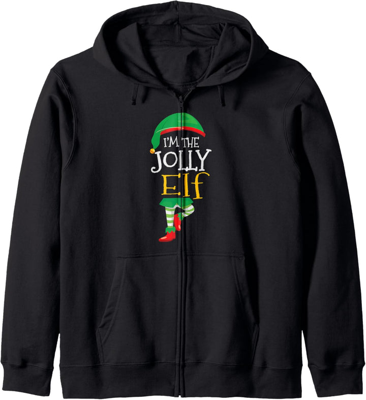 I'm the Jolly Elf for a Jolly Santa's Helper Kapuzenjacke