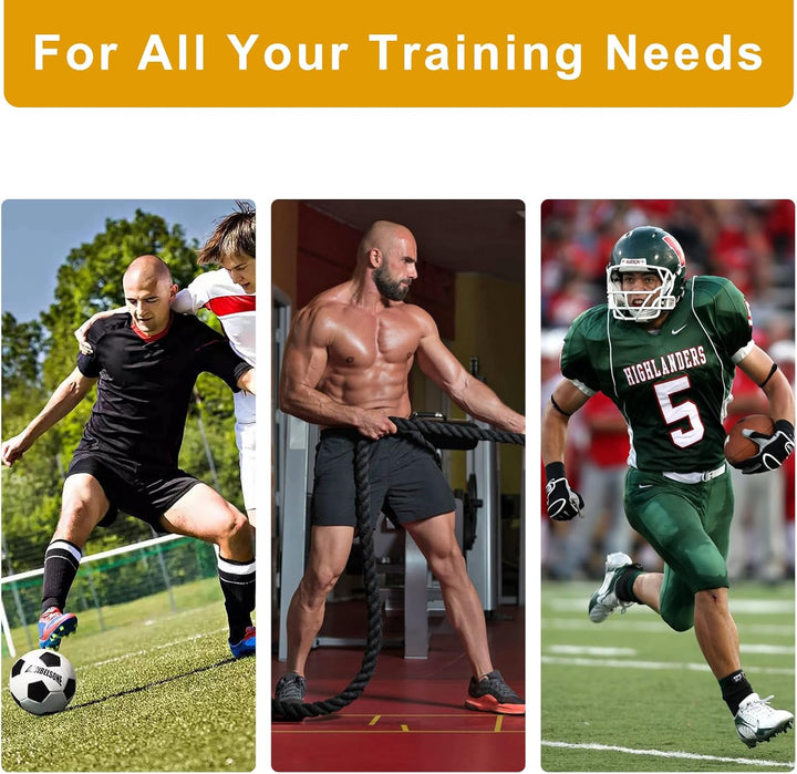 'Kipika Weight Sleds for Training, Push-Pull Football Sled, Adjustable Height Handle, Heavy Duty Ste