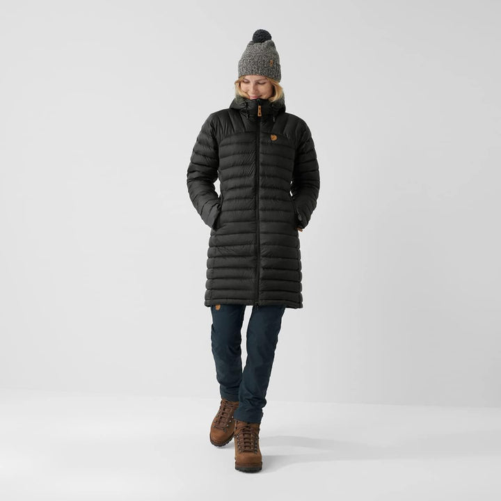 Fjällräven Damen Snow Flake Parka Isolationsjacke XS Schwarz, XS Schwarz