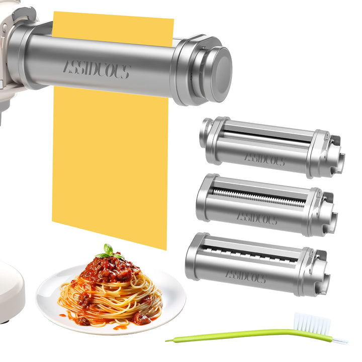 Nudelaufsatz für Bosch Mum5 Mum4 Zubehörteile, Nudelvorsatz aus SUS304 Edelstahl, Pasta Roller Edels