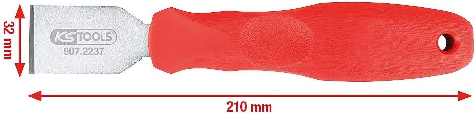KS Tools 907.2237 Hartmetall-Schaber, 32x210mm