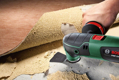 Bosch Home and Garden Bosch Multifunktionswerkzeug PMF 220 CE Set (220 Watt, im Koffer), Grün PMF 22