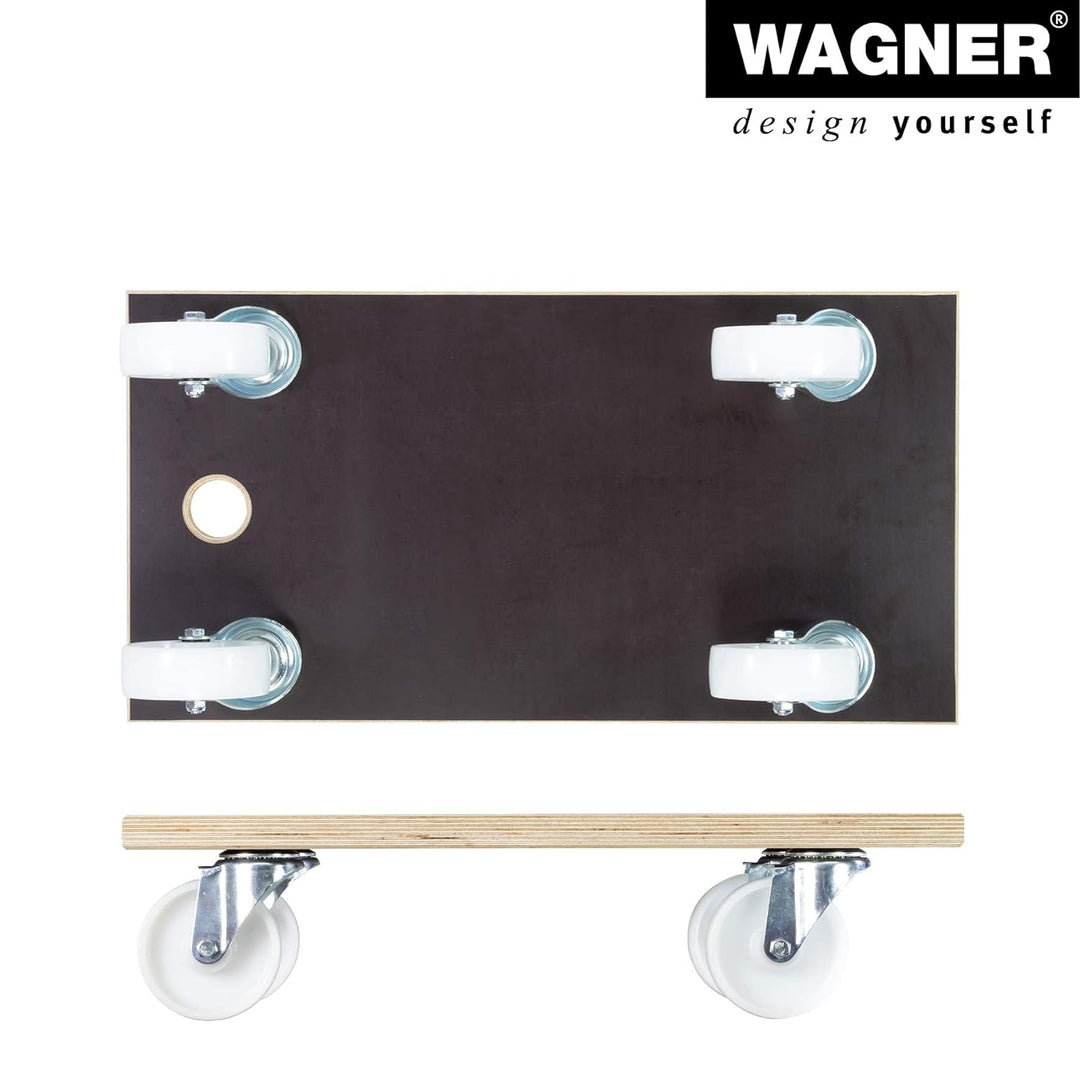 Wagner Transporthilfe MM 1143 I 57,5 x 30 x 15 cm - Tragkraft 500 kg - Multiplex - für schwer belade
