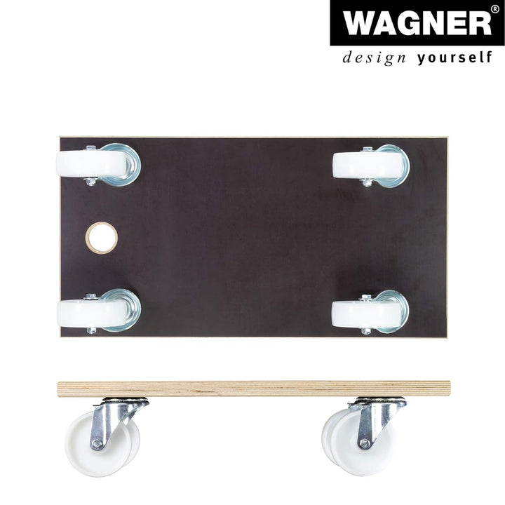 Wagner Transporthilfe MM 1143 I 57,5 x 30 x 15 cm - Tragkraft 500 kg - Multiplex - für schwer belade