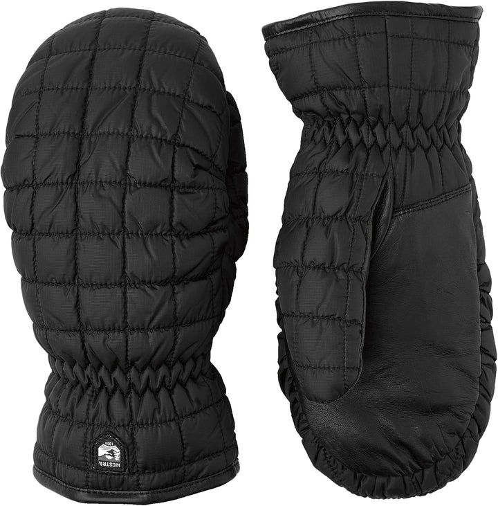 Hestra Moon Light Handschuh – Isolierter wasserfester Fäustling 8 Schwarz, 8 Schwarz