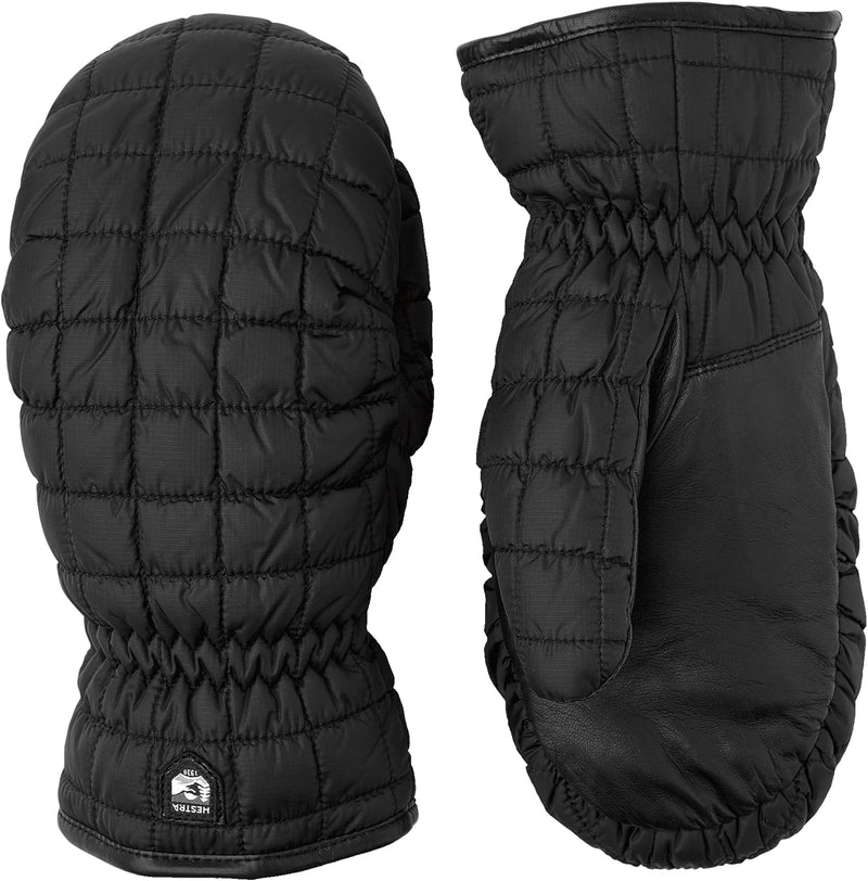 Hestra Moon Light Handschuh – Isolierter wasserfester Fäustling 7 Schwarz, 7 Schwarz