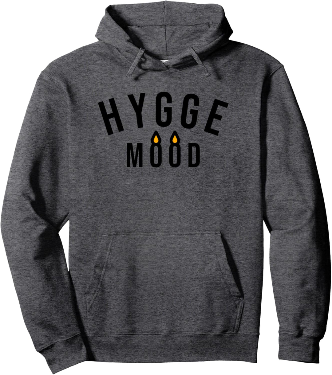 Kerzen und Kuscheln Gemütlicher Winter Hygge Mood Pullover Hoodie