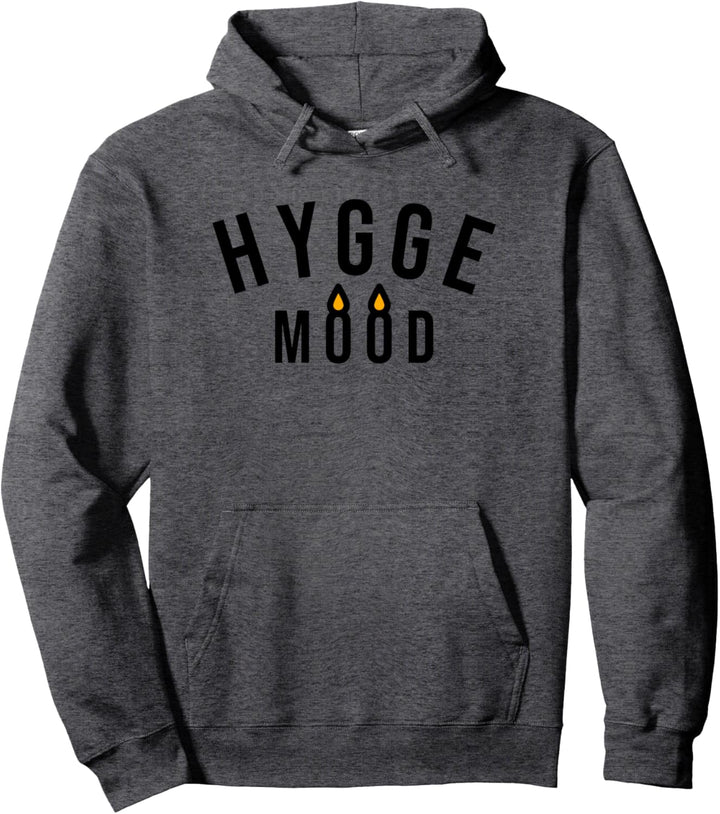 Kerzen und Kuscheln Gemütlicher Winter Hygge Mood Pullover Hoodie