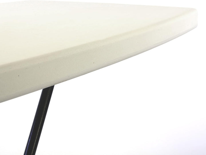 Nexos Partytisch 50x70 cm weiss Klapptisch Balkontisch höhenverstellbar Beistelltisch Campingtisch k