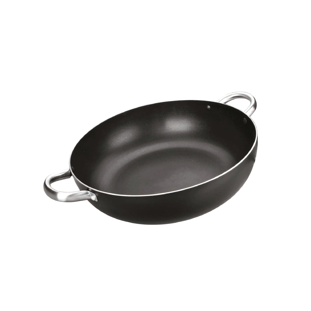 IBILI - Bratpfanne mit 2 Henkeln I-Chef, 36 cm, Aluminium, Anti-Haft, geeignet für Induktion 36 cms,