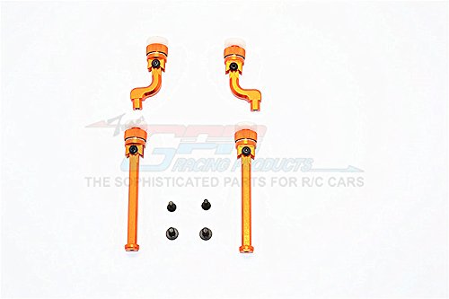 GPM HPI Sport 3 Flux Tuning Teile Aluminium Front+Rear Magnet Body Mount for BMW M3 E30-1 Set Orange