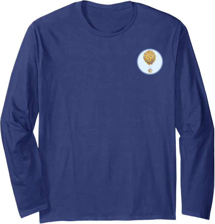 Disney Pixar Up House Circle Pocket Langarmshirt