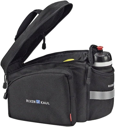 KLICKfix 0267RA Farradtasche Rackpack 2 für Racktime Gepäckträgertasche, Schwarz, 35 x 24 x 23 cm Bu