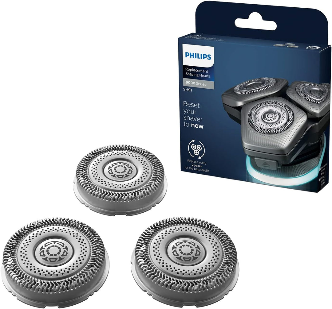 Philips Ersatzscherkopf für elektrische Rasierer der Series 9000 & 9000 Prestige (Modell SH91/50) Er