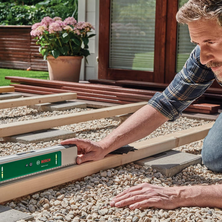 Bosch Home and Garden Bosch Wasserwaage EasySpiritLevel (intuitives LED-Konzept, Tonunterstützung, N