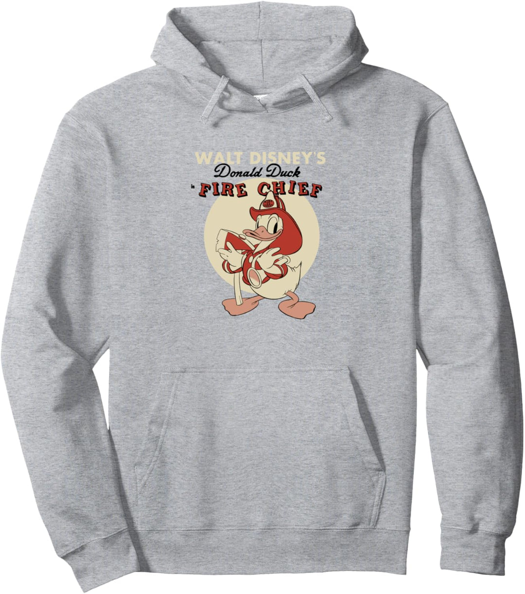 Disney Donald Duck The Fire Chief Pullover Hoodie