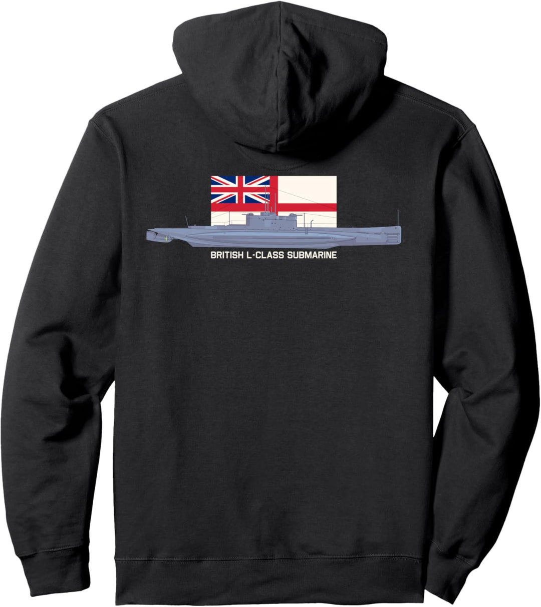 Britisches L-Klasse U-Boot WW1 U-Boote UK Navy Flagge Pullover Hoodie